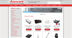 Desktop Screenshot of anyware.com.au